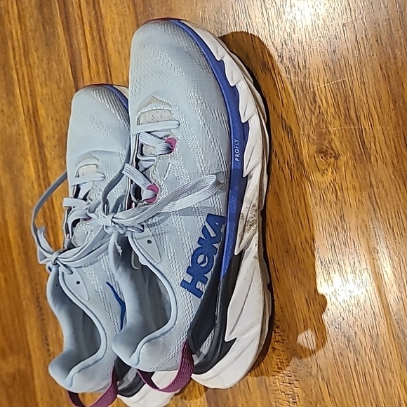 Hoka Shoes - HOKA® Women's 8 Elevon 2 Running/Training Shoe in Ballad Blue/Dazzling Blue